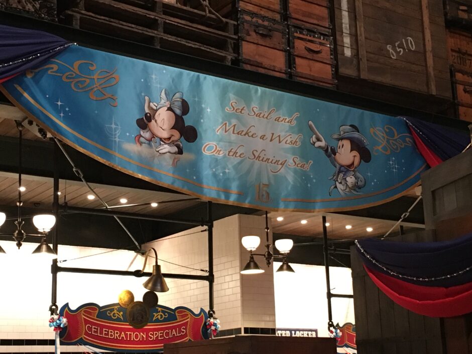 Tds15周年 セイリングデイ ブッフェも15周年の船出をお祝い Disney Seasons