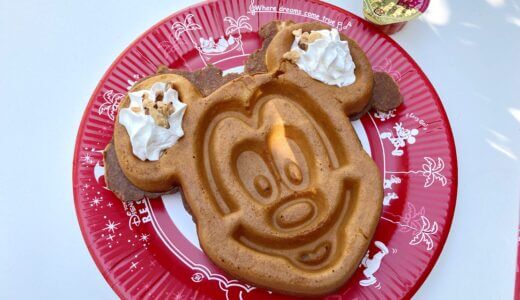 東京ディズニーランドへ行ったら絶対に食べたい「ミッキーワッフル」紹介